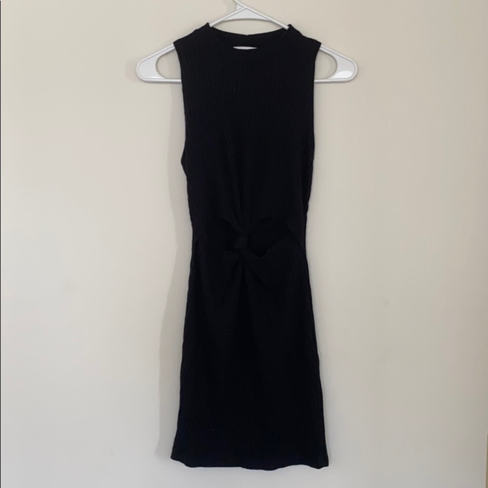 Black Cutout Bodycon Dress